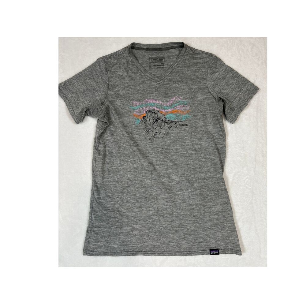 Patagonia T-Shirt Dri Fit Stretch Material Women's Extra Small XC